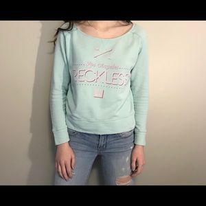 Mint Young & Reckless Crewneck